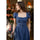 Women's Short-Sleeve Linen French-Style Dress