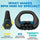 Mini Rolling Percussive Massager Whole Body Fatigue Relief Deep Tissue And Muscle Recovery Rechargeable Powerful 3-Speed Spin