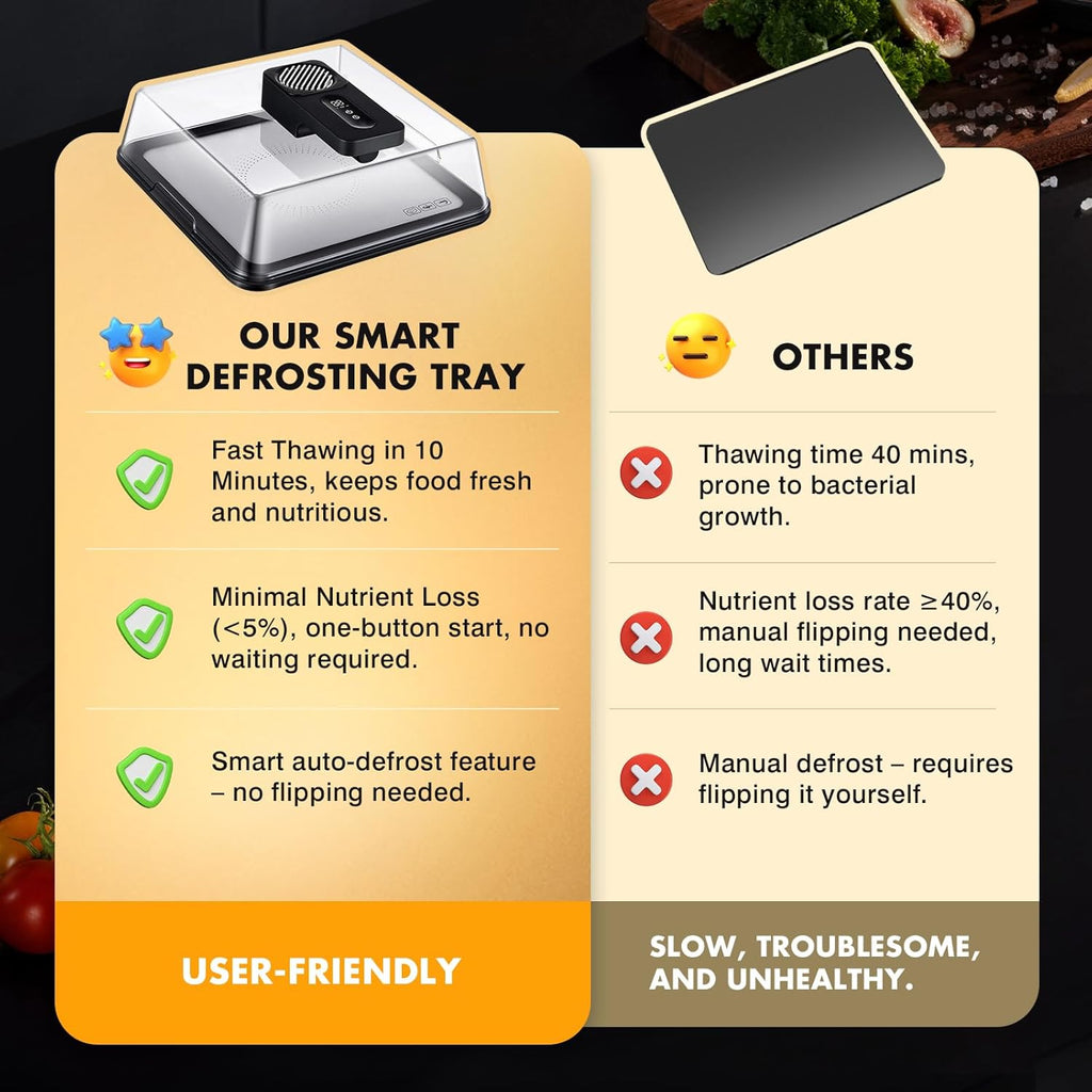 Electric Defrosting Tray / Rapid Food Defroster —