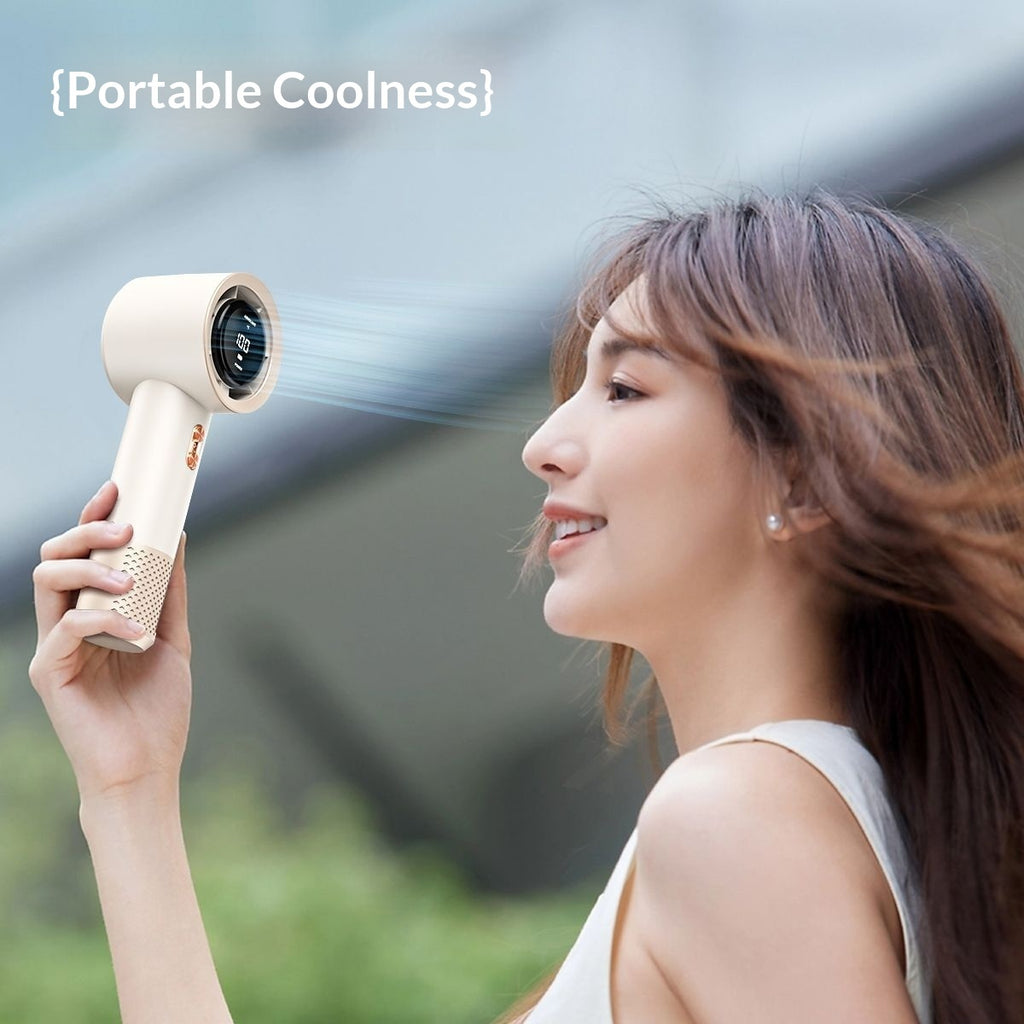 High-speed Handheld Bladeless Turbo Fan T13 Portable Mini Bladeless Powerful Little Fan