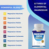 WINYEL MAGNESIUM COMPLEX Wellness Capsules With Malate & Glycinate And 8 ELEMENTAL MAGNESIUM, Supports Health 90 Capsules, Dietary Supplement.