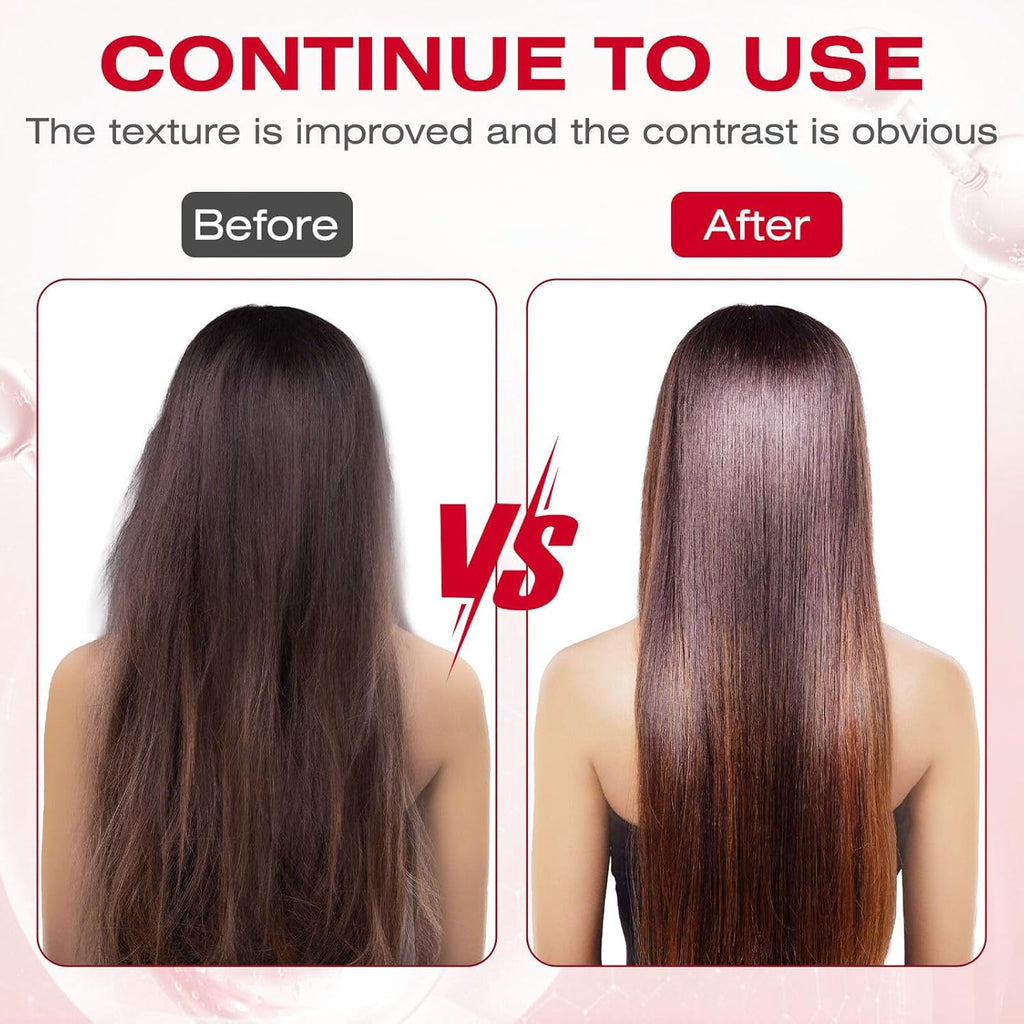 Hair Treatment Serum 40 Hair Care Capsules - No Rinse - With Argan Macadamia & Avocado Oils - Vitamins A, E, & Pro B5 - Conditioner For Women & Men